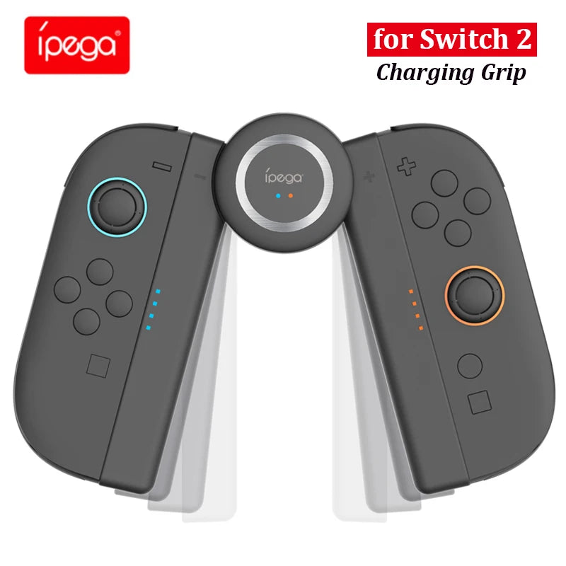 Charger Grip Bracket for Nintendo Switch 2 Joycon Controller Portable Adjustable Grip Charging Station for Switch 2 Game Accesso