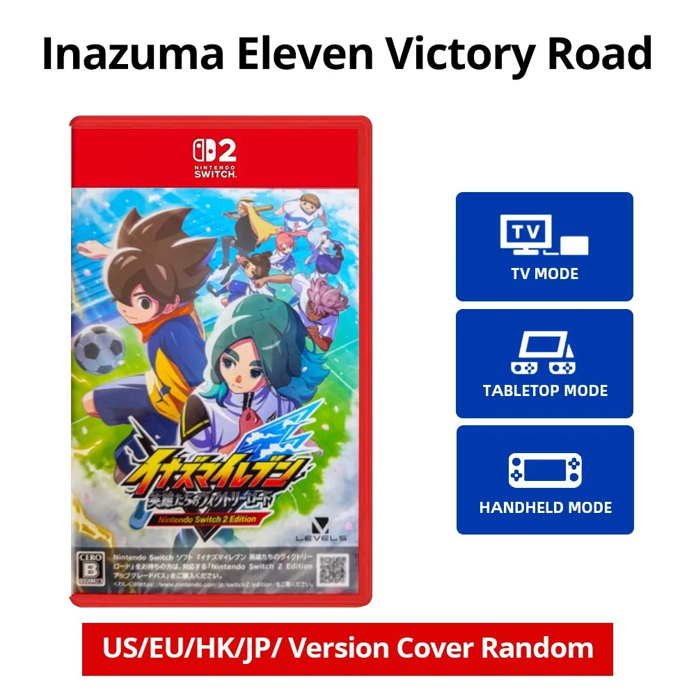 Inazuma Eleven for Nintendo Switch 2 - Physical Game Card