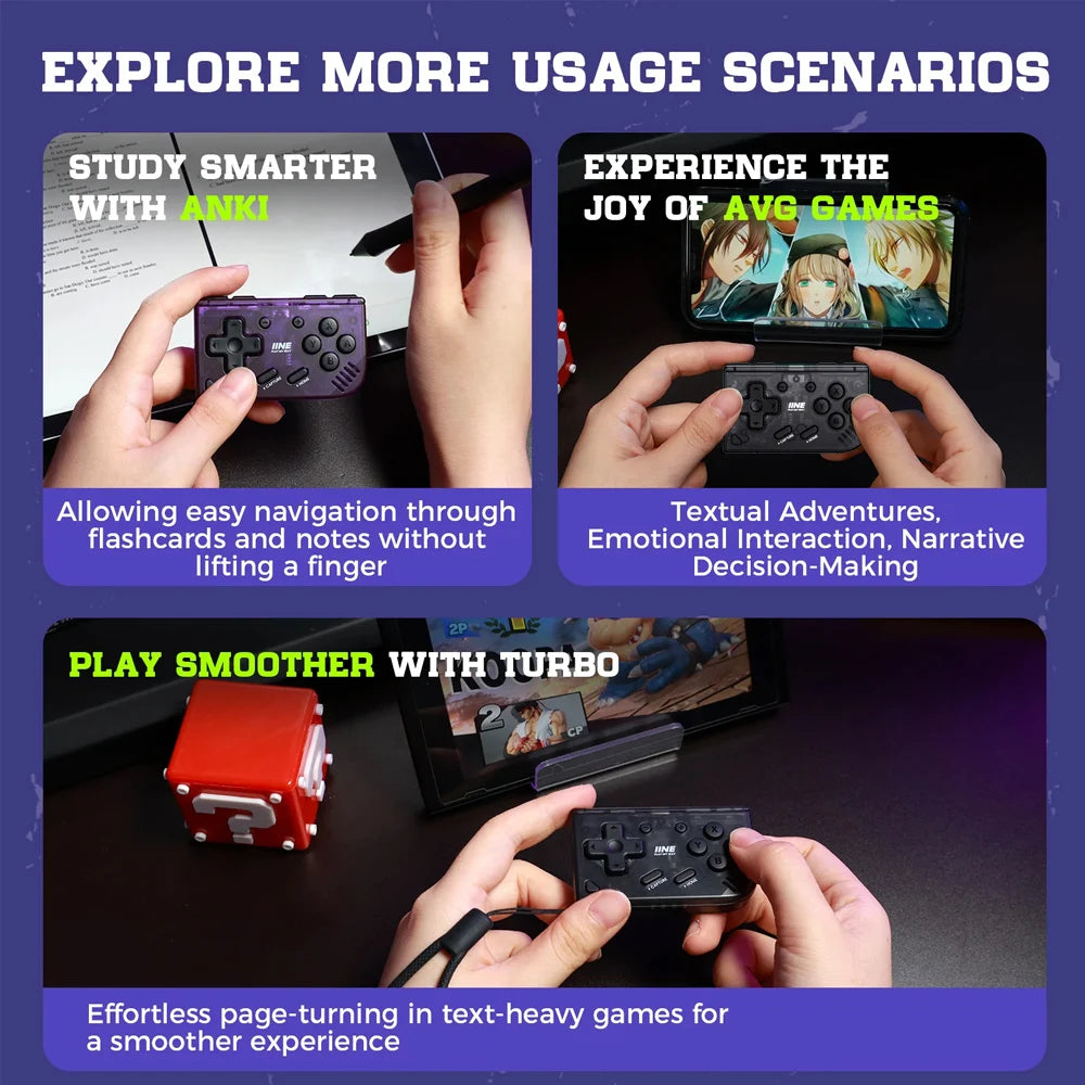 IINE Pocket Mini Controller for Switch 2, Switch, PC, Phone