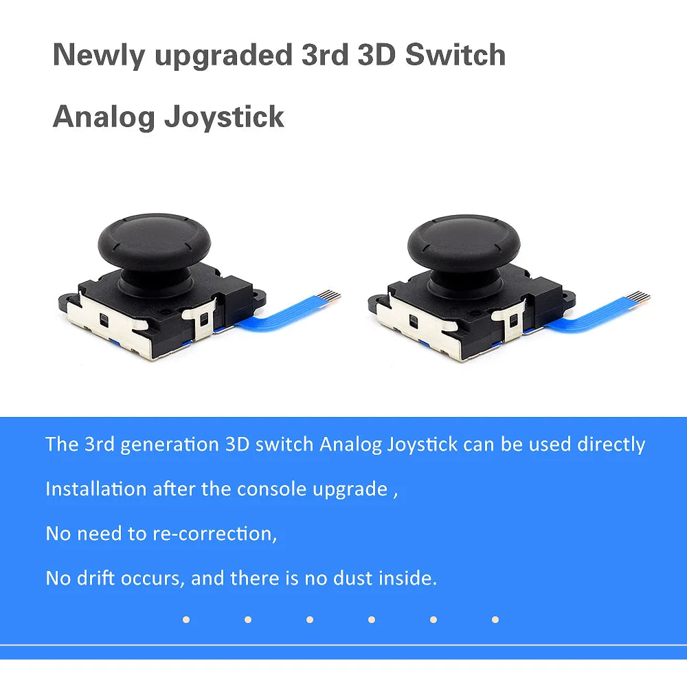 3D Joystick Replacement for Switch Lite & Switch Joy-Con