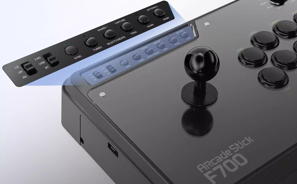 F700 Wireless Arcade Stick for PS5, PS4, PS3, PC and Switch