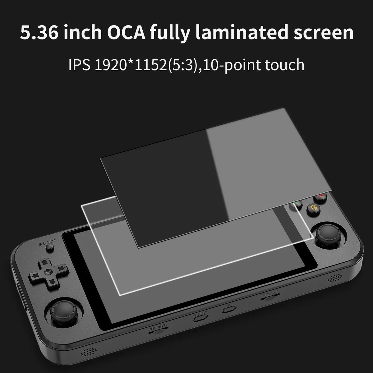 ANBERNIC RG552 Handheld Console, 5.36 Inch IPS, Android Linux