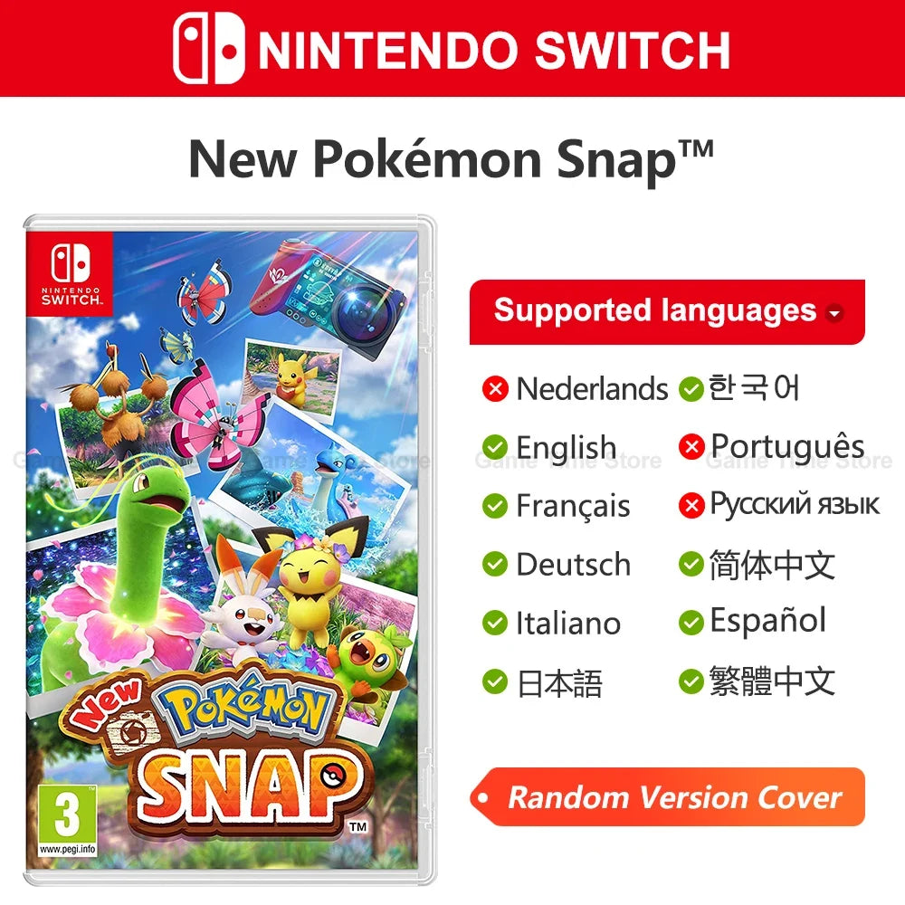 New Pokemon Snap for Nintendo Switch - Physical Game Card