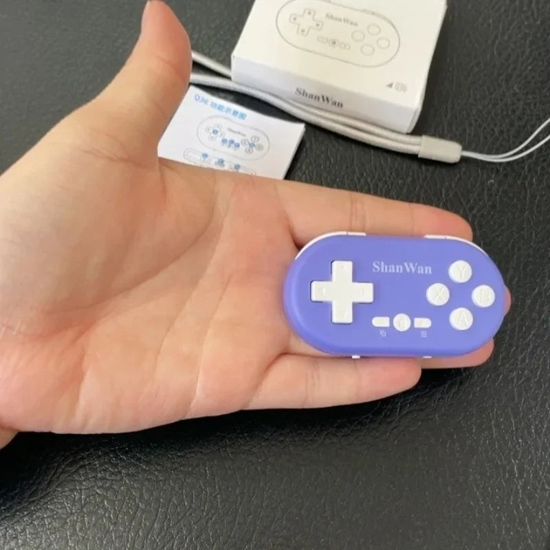 2024 New Shanwan Lightweight Mini Wireless Bluetooth Collectible Game Controller Portable Multi Platform Wireless Connectivity