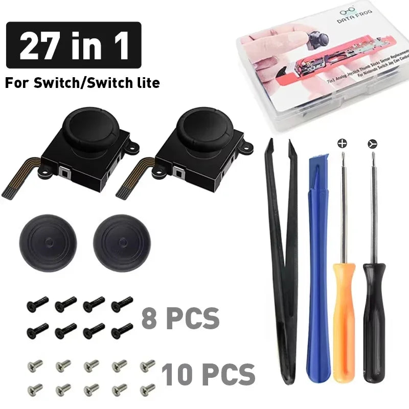 DATA FROG 3D Joystick for Switch Lite & OLED Replacement Kit