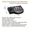 PXN 0082 Arcade Fighting Joystick, Street Fighter Game Controller Compatible with PC PS3 PS4 Xbox One Switch Android TV