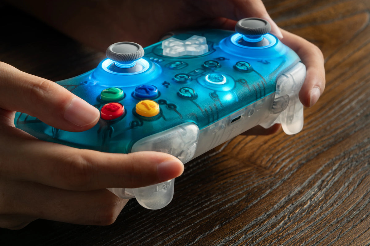 8BitDo Ultimate 2 Wireless Gaming Controller for PC Windows 10, 11 Android TMR Joystick & Switchable Triggers with Charging Dock