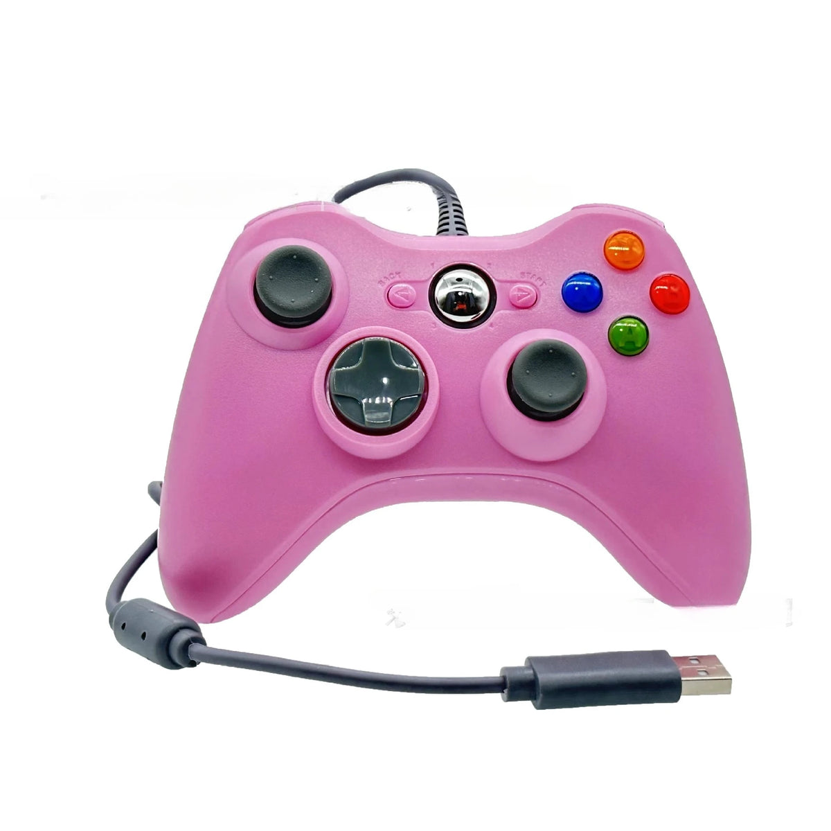 For Xbox 360 /360 Slim USB Wired Controller Console Gamepad Joypad For PC Joystick For 360 Console with Dual-Vibration Turbo