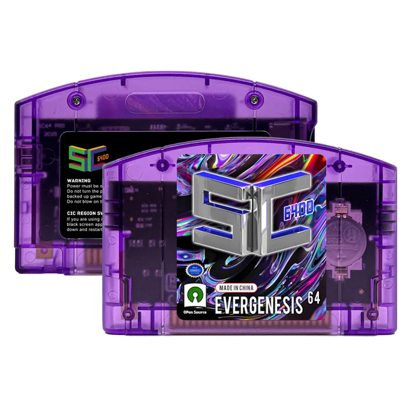 SC64 Open Source N64 Flash Cart, 5000 in 1, 64DD Support