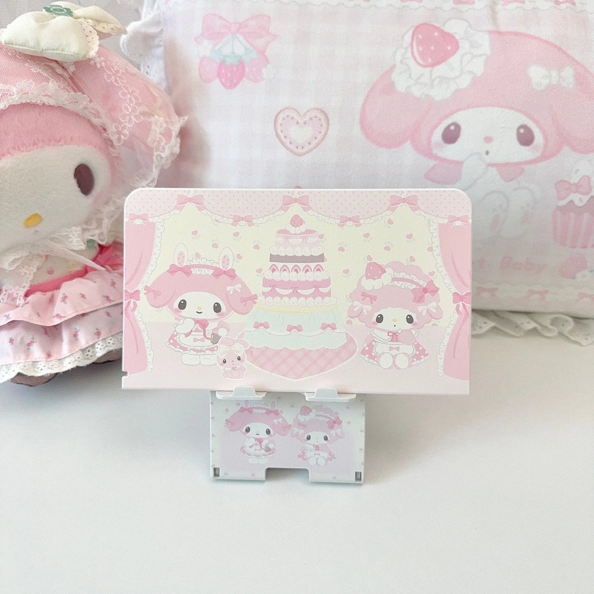 Cartoon Switch Pink Protective Case for Nintendo Switch 2/OLED/Lite Consoles Joy-Con Cases Dock Case Console Stand Accessories