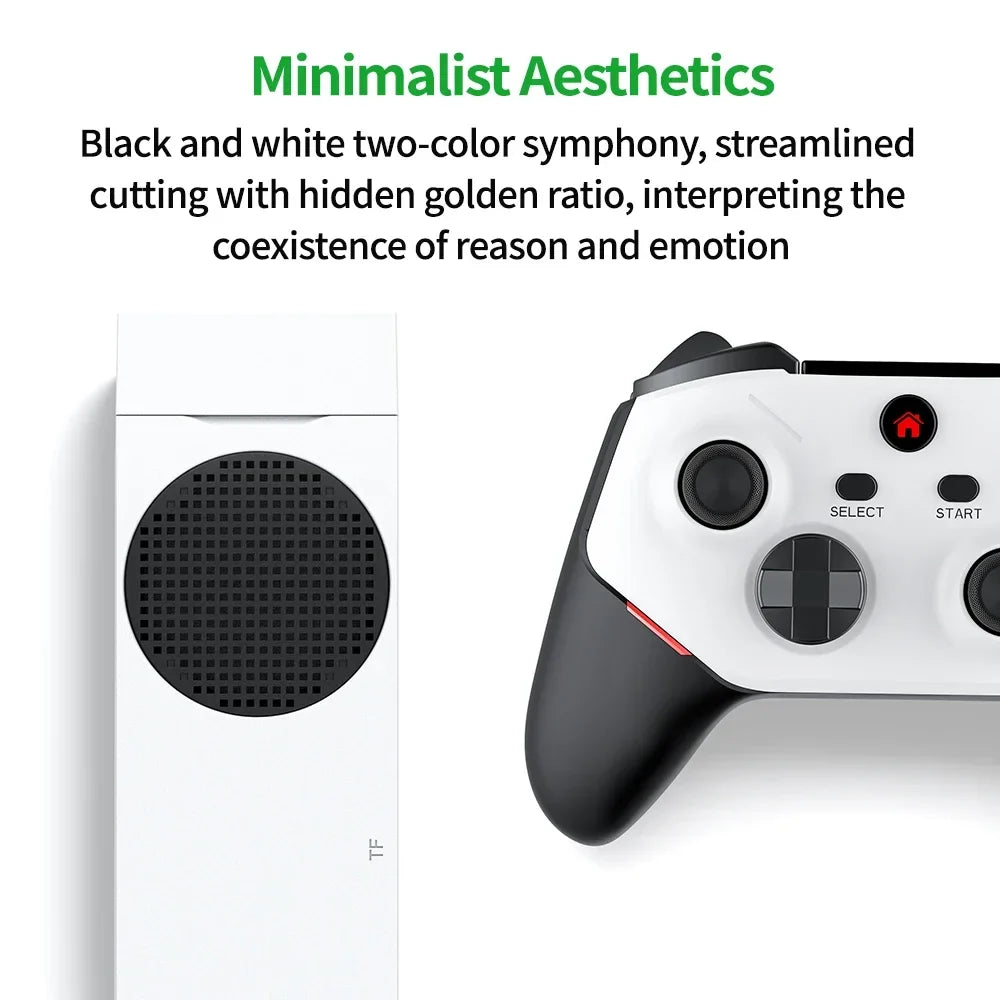 BOYHOM M88 Handheld Game Console support 4K 3D TV Games Wireless Controller Gamepad ARM Mali-G52 For Sony PS2/Psp/Ps1/Dc/Nds/Psx