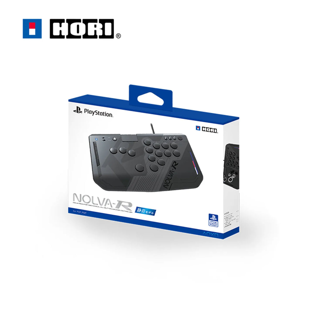 HORI NOLVA Reactor Leverless Controller Hot‑Swap Silent Buttons Arcade Fight Stick For PC Competitive Street Fighter KOF.