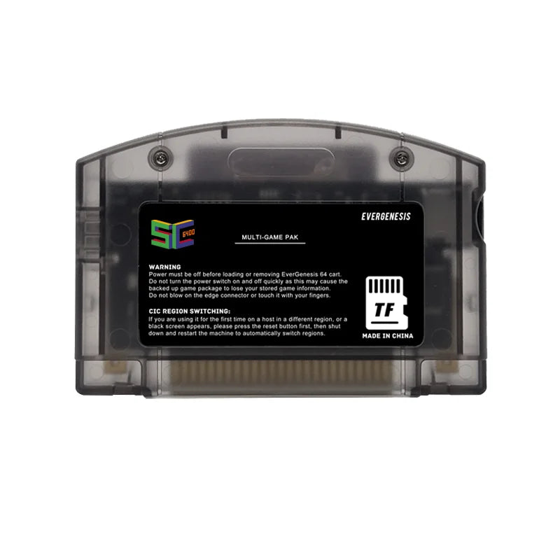 EVERGENESIS SC64 Open Source N64 Flash Cart 16GB Card 64DD