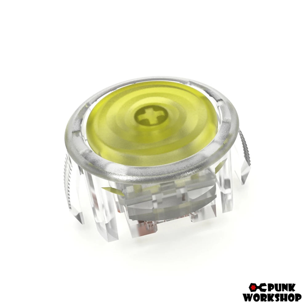 Punk Workshop 2pcs 30mm 14pcs 24mm New PWS V1 Gaming Buttons Kit Replace for Hitbox Arcade DIY Builds Cabinet MAME Machines