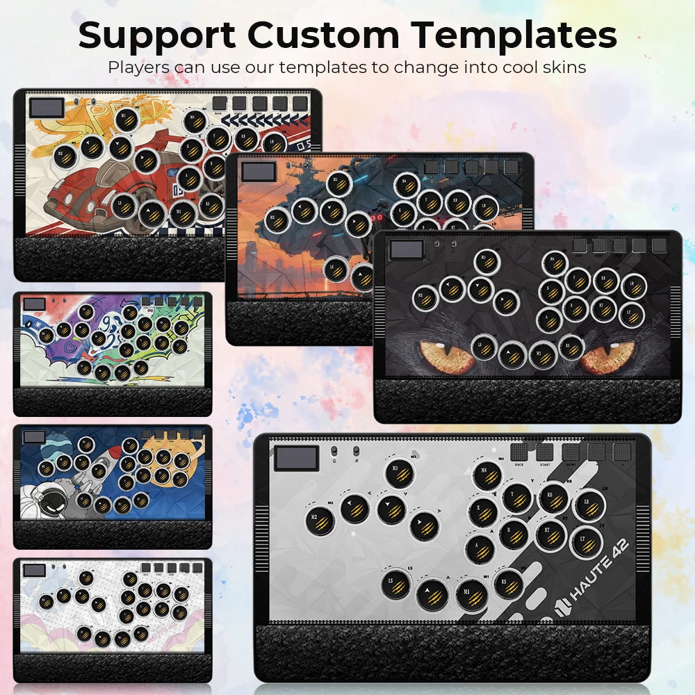Haute42 C-AT Magnetic Leverless Hitbox Controller for PC/PS4/PS5