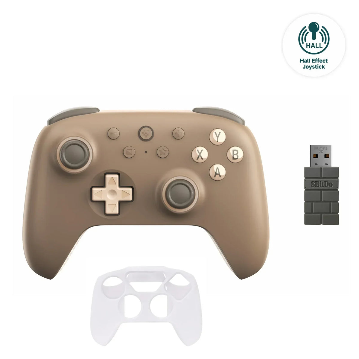 8BitDo Ultimate 2C Wireless Gaming Controller New Color Gamepad Joystick for PC Windows 10/11 Steam Deck Raspberry Pi Android