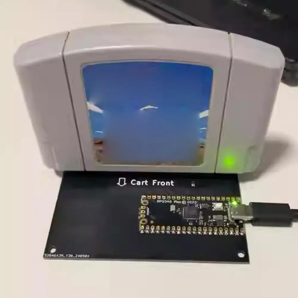 N64 Game Card Reader Dumper, Read ROM and Save Data via USB-C