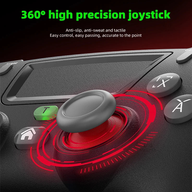 Wired Gaming Controller PS4/PS4 Slim/PS4 Pro PS3 Gamepad, Compatible with DualShock 4 Style Joystick, with Turbo Vibration