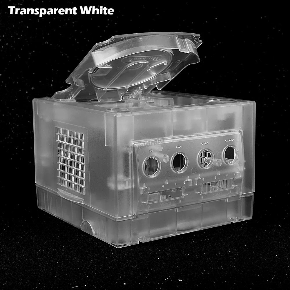 Transparent Black Blue Orange Purple Green White Housing Replacement Shell Case For Nintend Gamecube NGC DOL-001 and DOL-101 Game Accssories