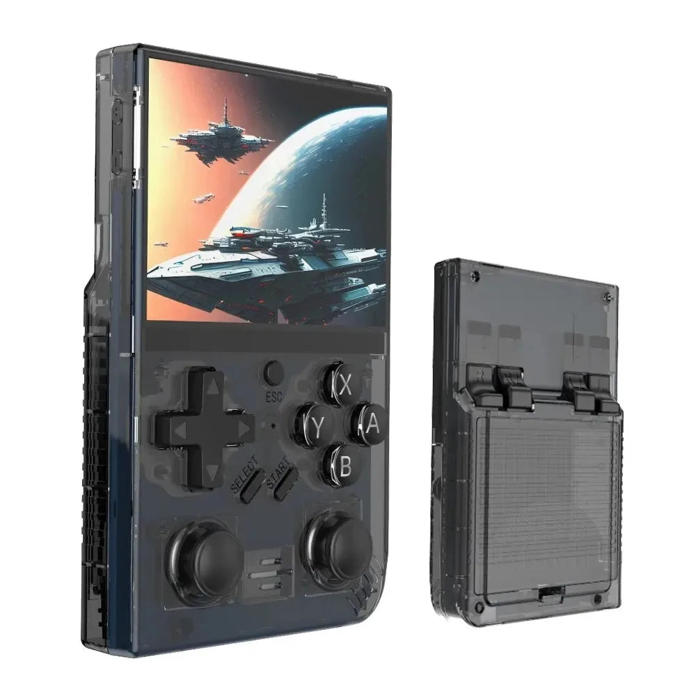 R35Plus Retro Handheld Game Console 3.5 Inch IPS Linux 64GB