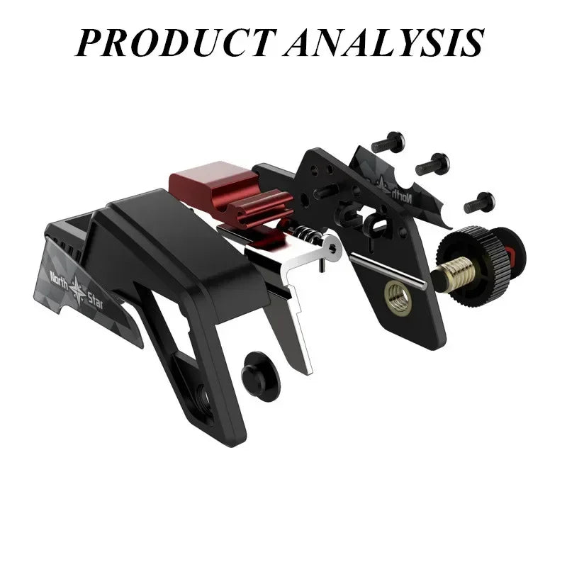 S8 North Star Mobile Phone Gamepad Joystick Controller for PUBG ROS Aim Shooting L1R1 Game Trigger Key Button for IPhone Android