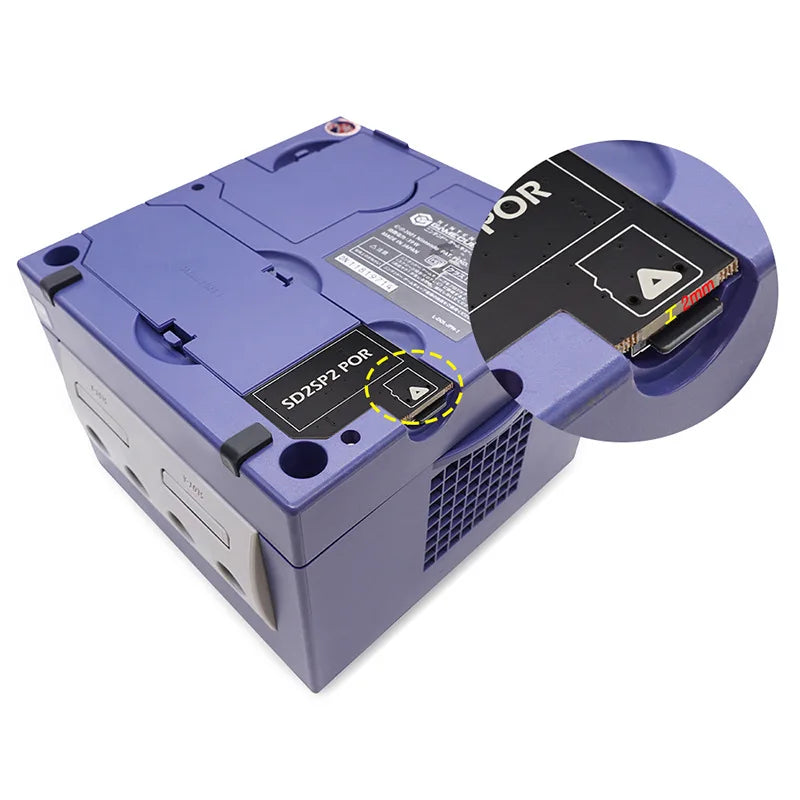 SD2SP2 PRO Micro SD Card Reader Adapter, GameCube NGC
