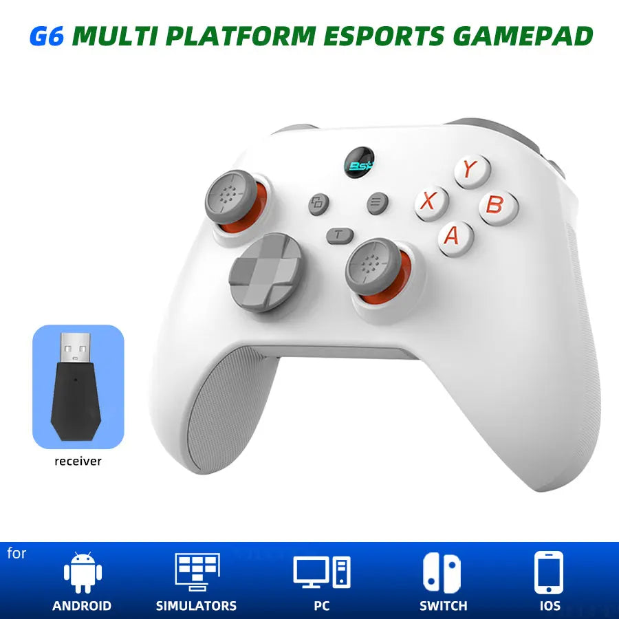 VILCORN G6 Wireless Hall Controller for Phone, PC and Switch
