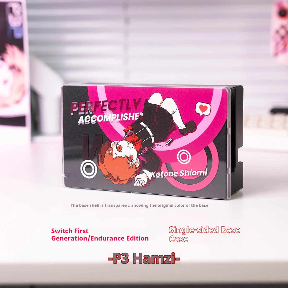 Shiomi Switch 2 Protective Case Persona 3 Kotone Soft Tpu Cover For Switch Oled Lite Anti Scratch Custom Printed Design