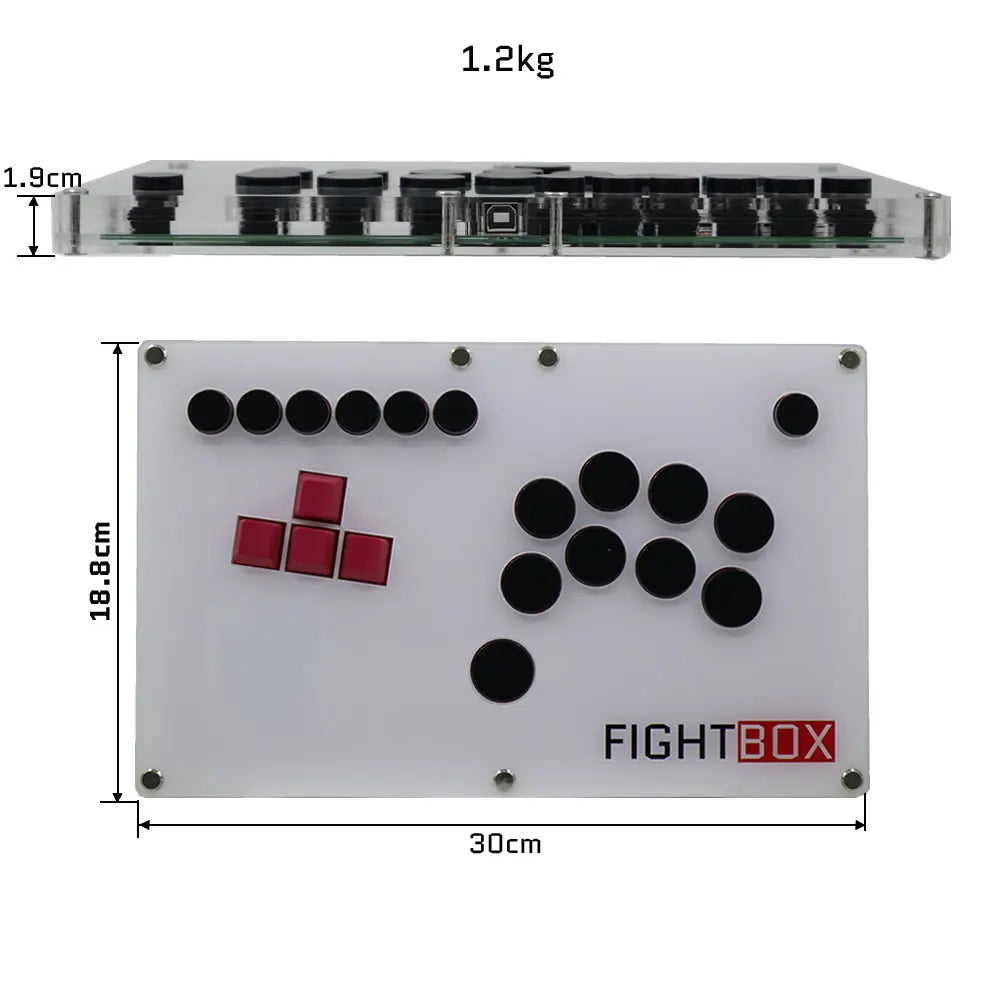 FightBox B7 All-Button Leverless Controller for PC/PS4/PS5