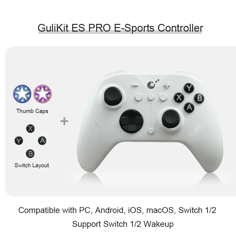 GuliKit ES Pro E-Sports Controller, TMR Joysticks, Switch 2