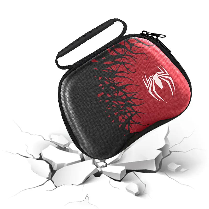 Spider Theme Controller Bag for PS5, PS4, Xbox & Switch Pro