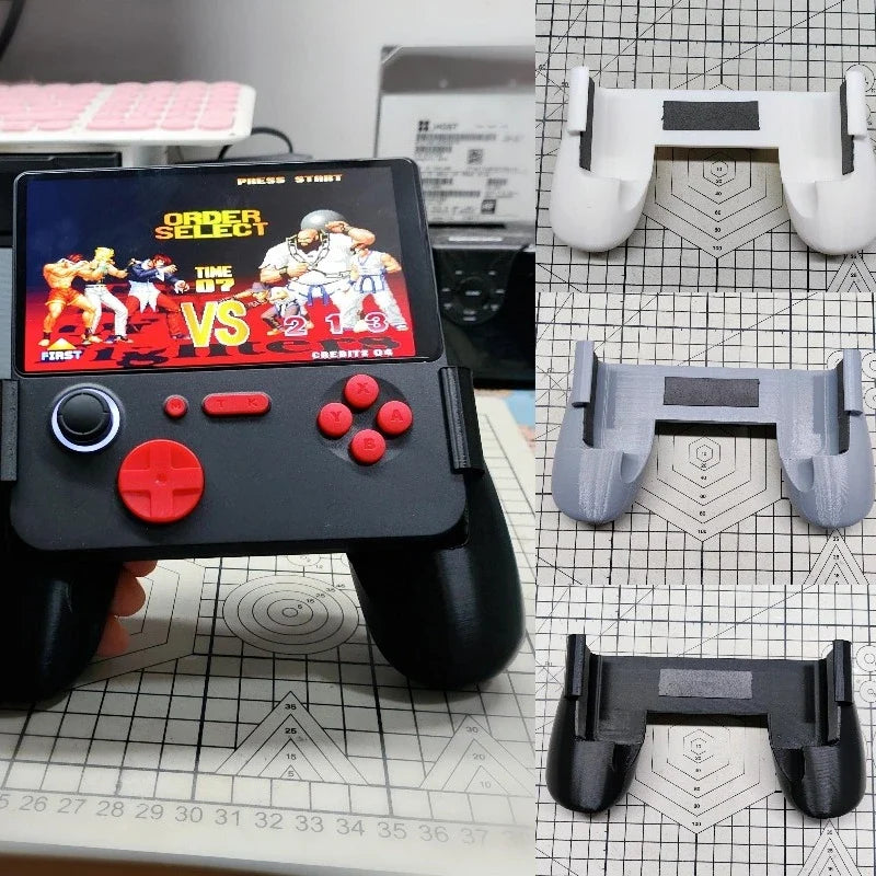 For Gamemt E5 Plus Gamepads Grip Handle Palm Grip 3D Printing Game Console Hand Grip Palm For GAMEMT E5 E5Plus