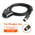RGB SCART Cable for Saturn, 1.3m Composite Video On SYNC