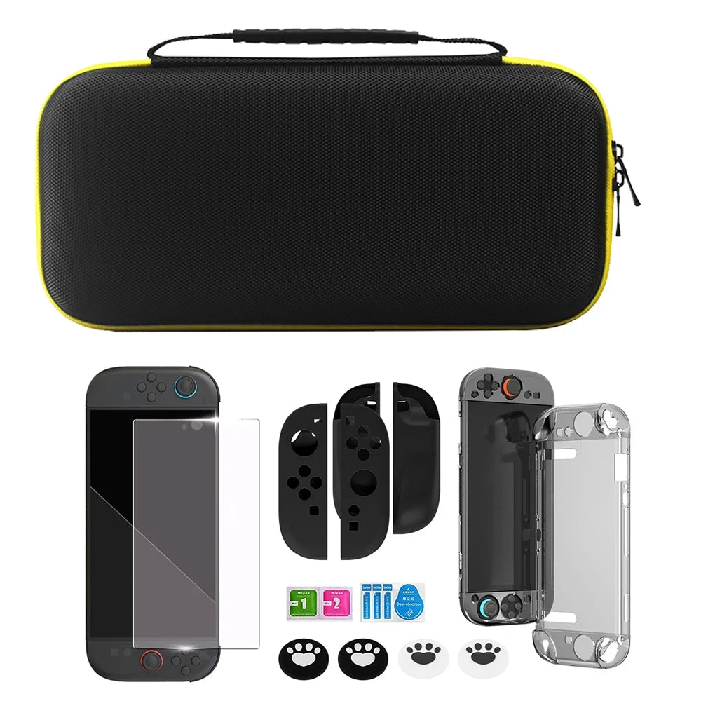 Carrying Case Kit for Nintendo Switch 2 with Glass & Joy-Con Case