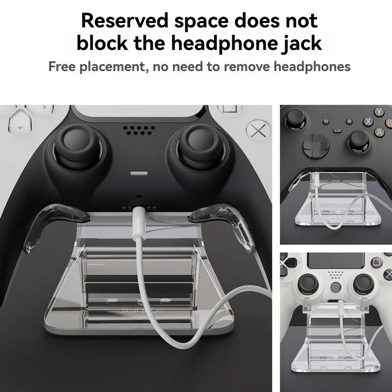 Skull & Co. Phantom Stand Rack Controller Holder Stand for PS5 Xbox Switch Pro Gampad Headset and Other Gaming Accessories