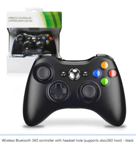 Xbox360 Wired/Wireless Game Controller for PC, P3, Android, Shared Arcade Controller Black Myth Wukong