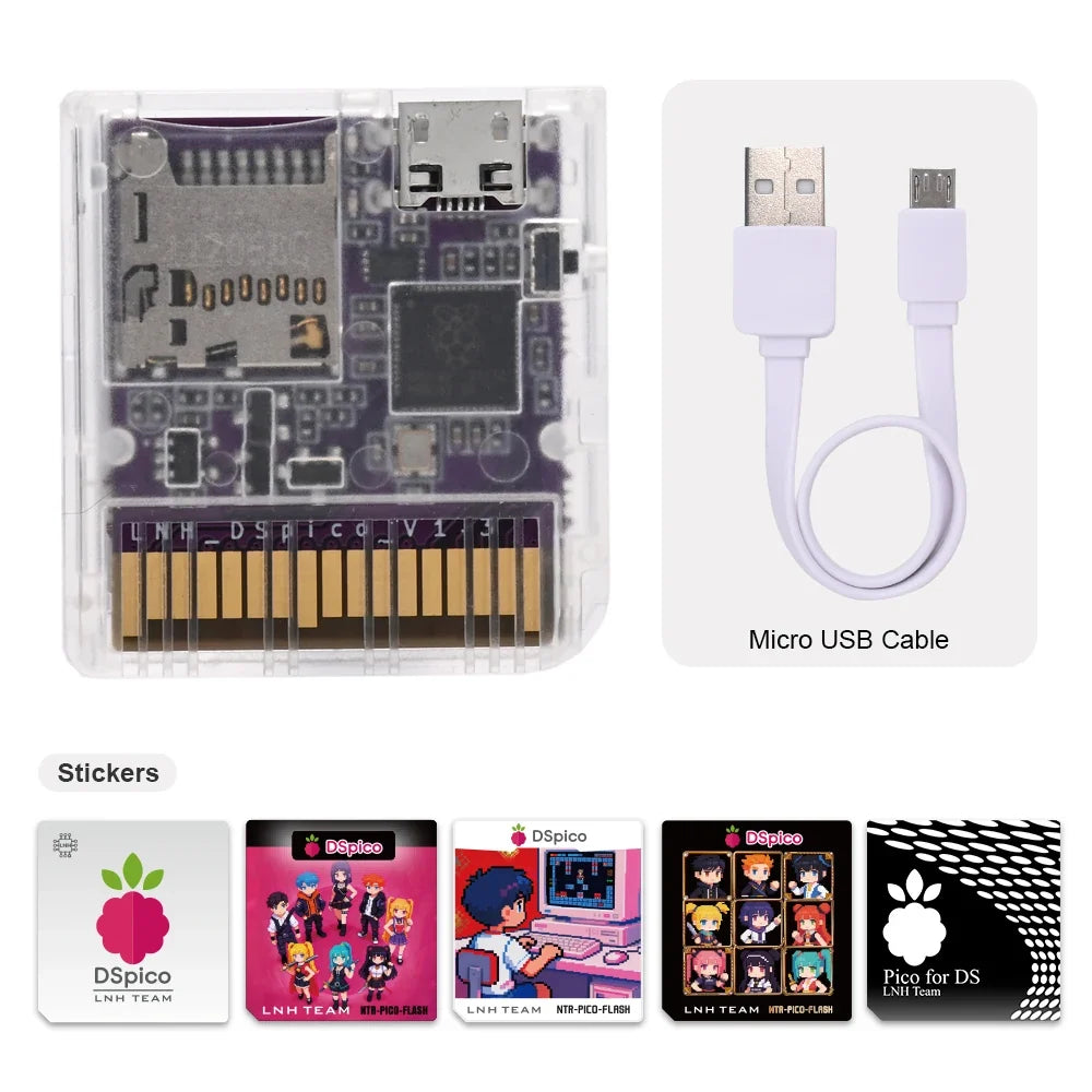 RP2040 MCU DSpico Game Reader Compatible With NDS NDSL DSi 3DS Console