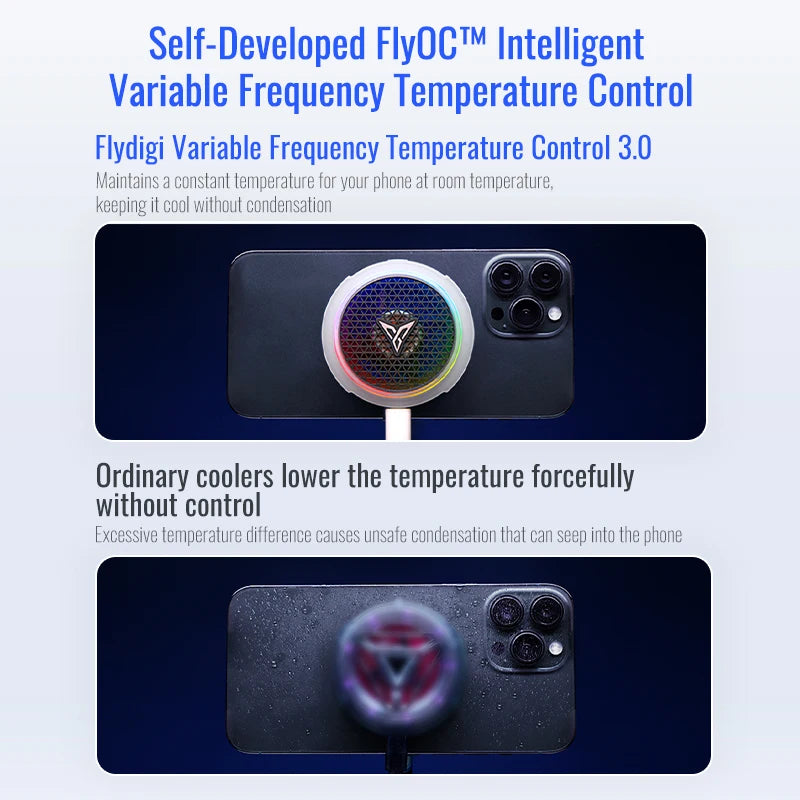 Flydigi B9X/B9/B8X Mobile Phone Cooler Fan, Magnetic Radiator