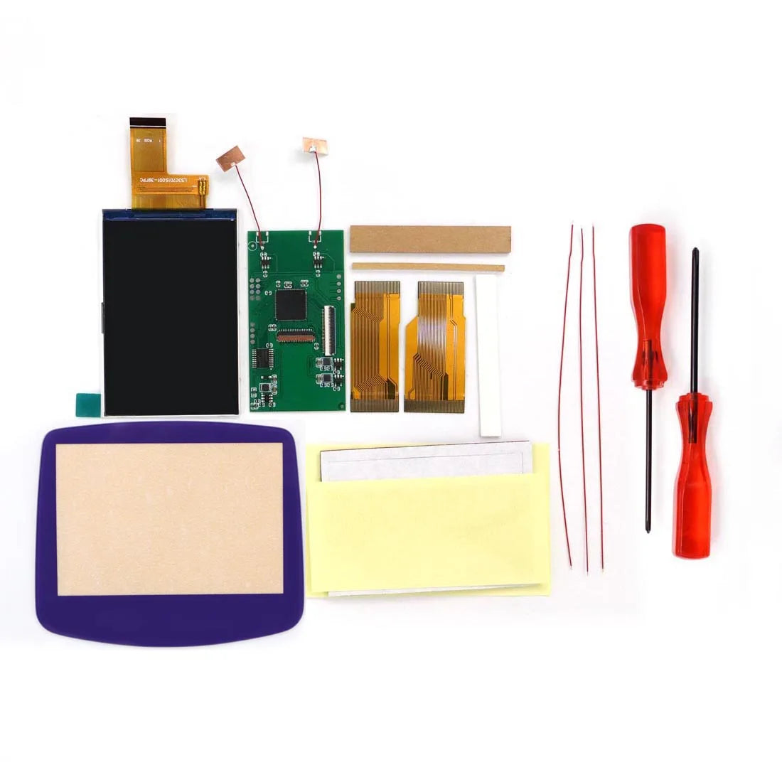 HISPEEDIDO GBA V5 3.0 Inch Backlight IPS LCD Kit 720x480 Drop-in