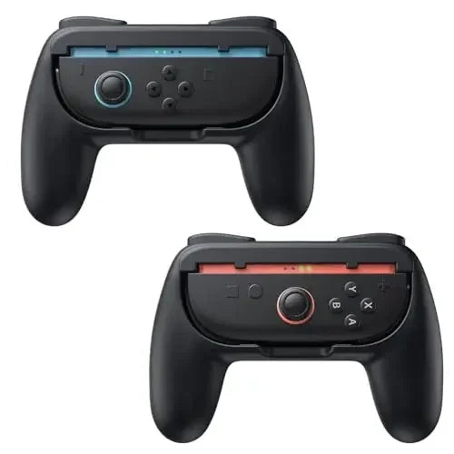 2 Pack Hand Grips for Nintendo Switch 2 Joy-Con 2, Anti-Slip