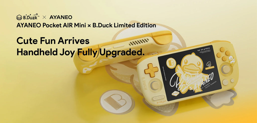 AYANEO Pocket AIR Mini x B.Duck Limited Edition Retro Handheld