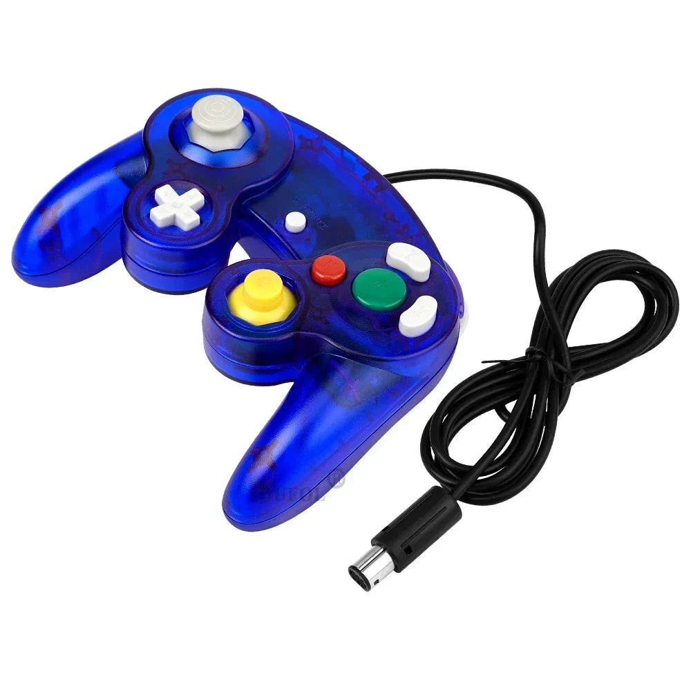 GameCube Transparent Wired Controller Gamepad, 1.5M Cable