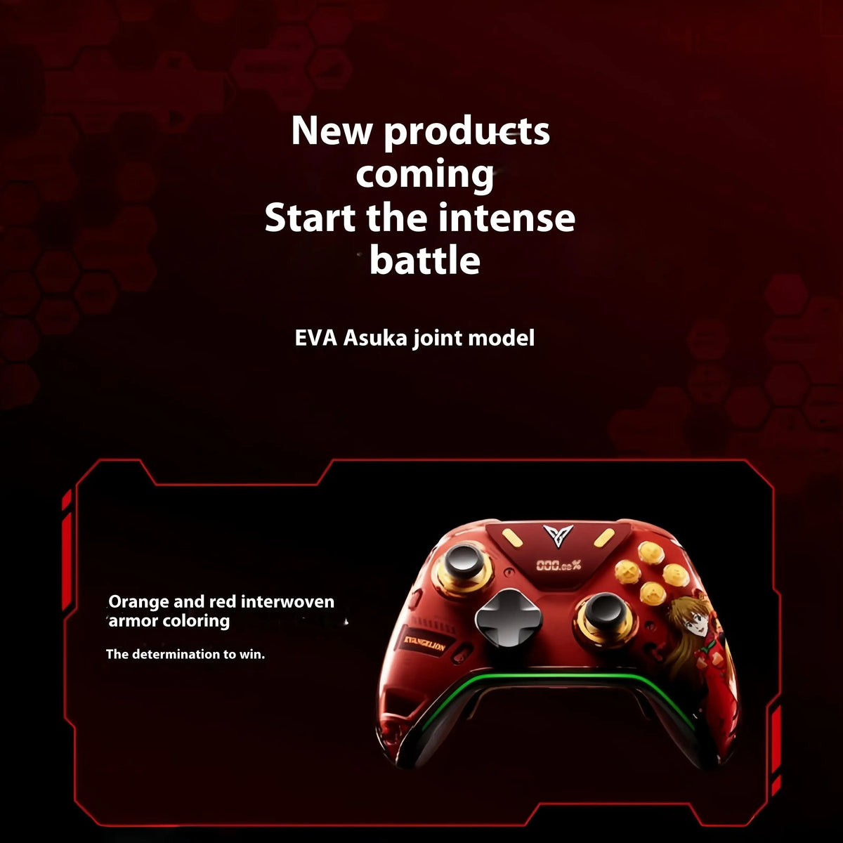 Flydigi  Apex 5 Wireless Controller with Dock for PC, Switch, Mobile & Steam | Anime Asuka Edition