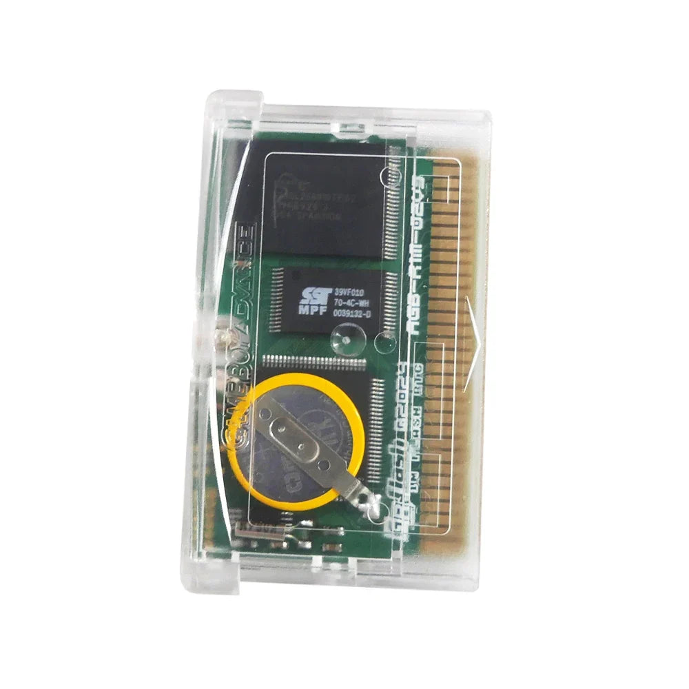 GBA 32MB Flash Cart with 1Mbit Flash Save and RTC, Light Blue