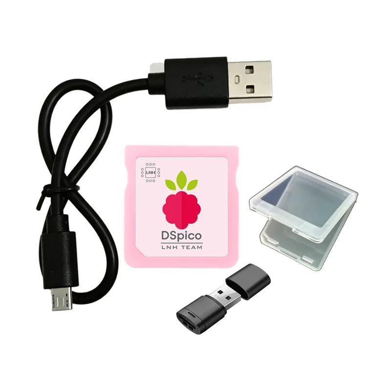 DSpico Flashcart with Plastic Case for All DS/DSi/3DS/2DS