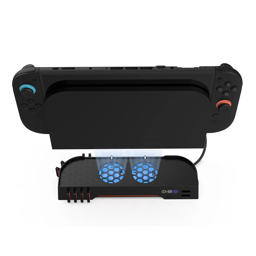 Nintendo Switch 2 RGB Cooling Fan Base with HUB Expansion Stand