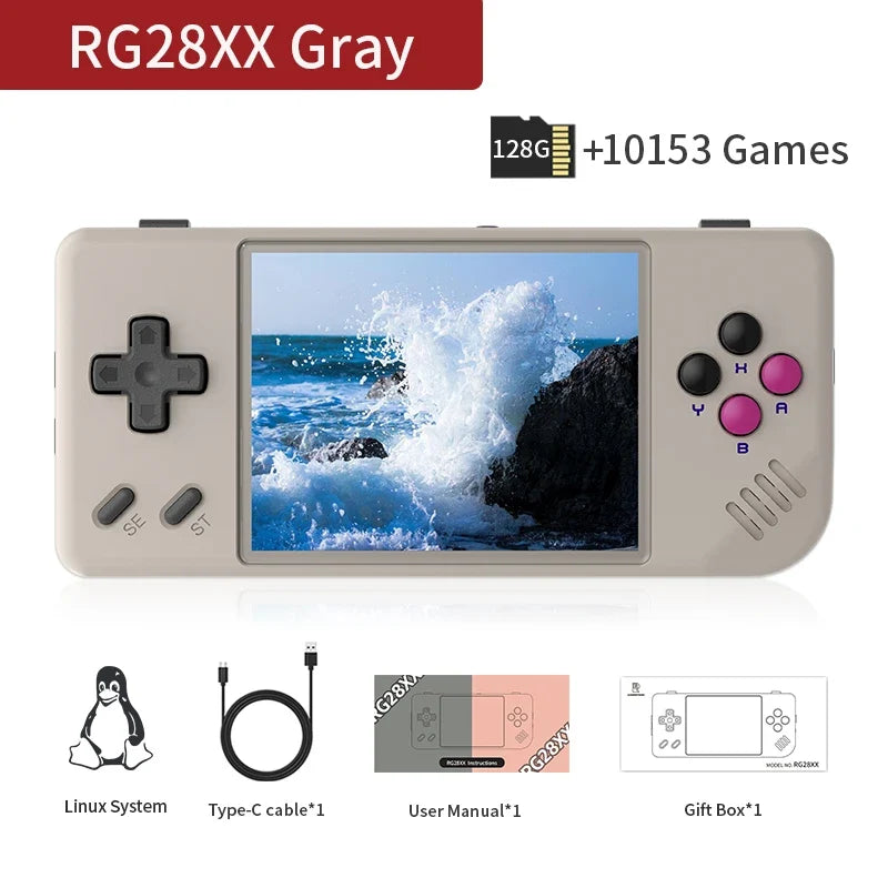 Anbernic RG28XX Handheld, 2.83-inch IPS, Linux, 3100mAh
