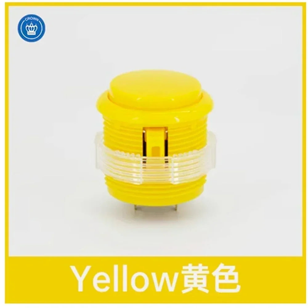 Original Korean CROWN 30mm Silent 203-S Push Button Arcade Cherry Switch DIY Joystick PC PS3 XBOX HITBOX Fighting Tekken Game