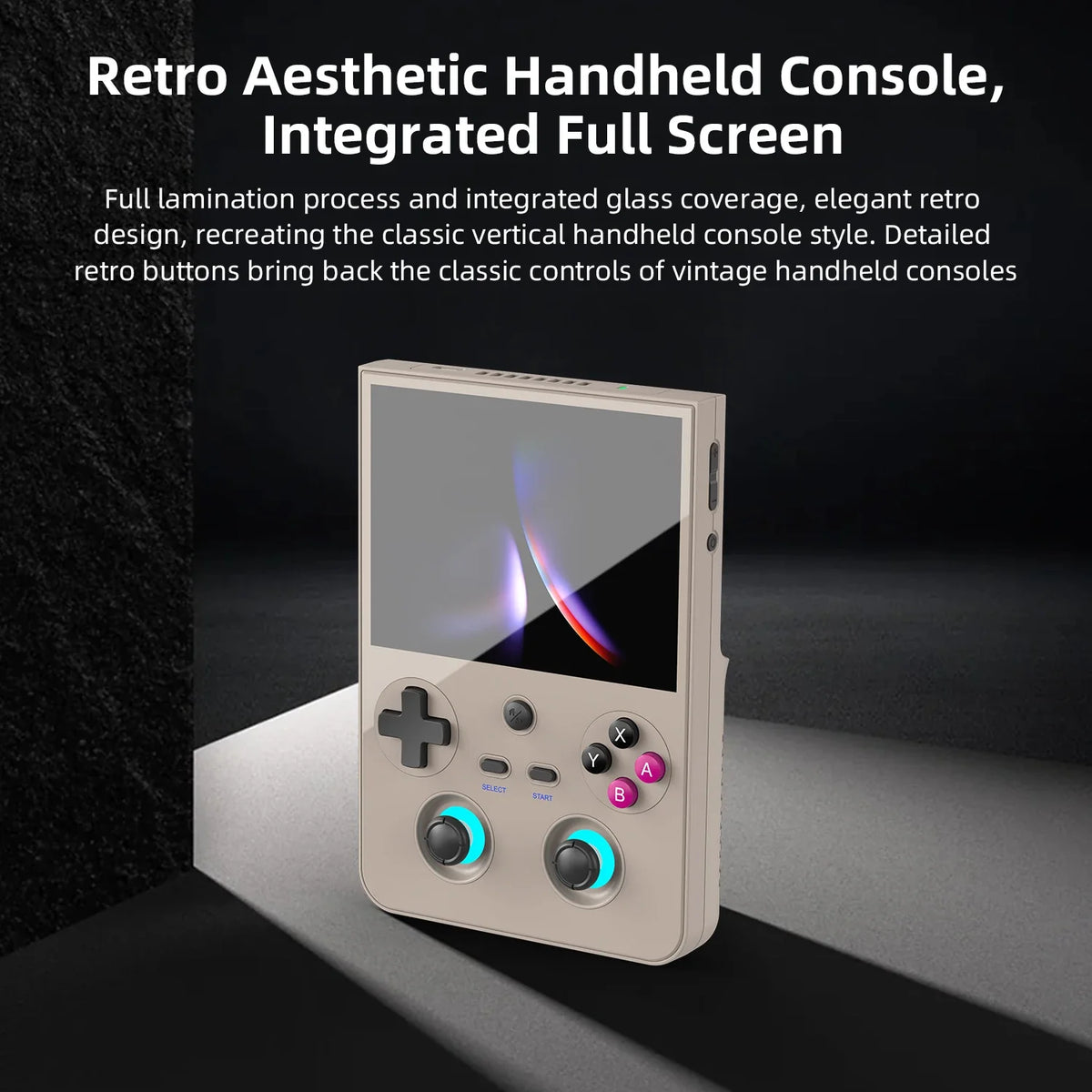 ANBERNIC RG477V Handheld Console, 4.7 Inch Android 14 120Hz