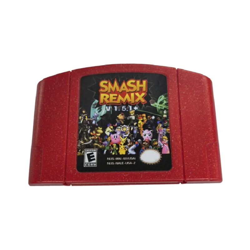 N64 USA NTSC Version 64 Bit Console Video Games Cartridge Smash REMIX V1.1.1 V1.5.1 1.4.1 Collection Gifts Toys